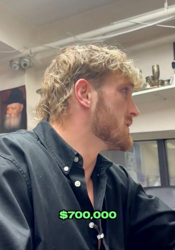 Logan Paul was certainly not happy with the offer. Credit: Instagram/@moreloganpaul