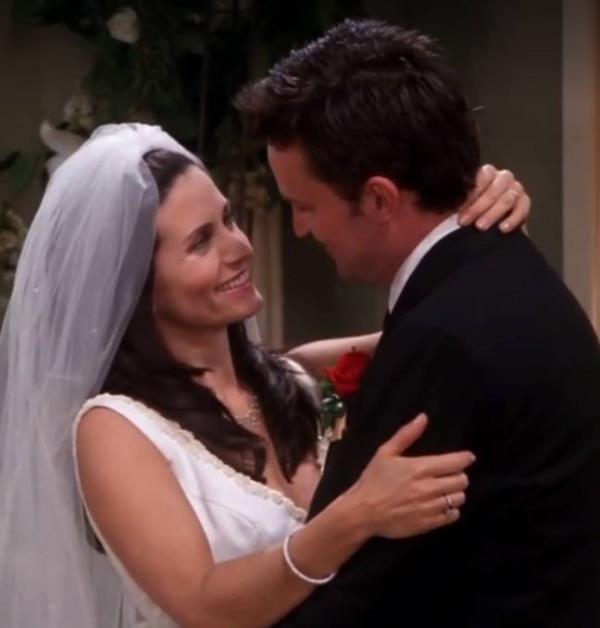 The pair starred in Friends together. Credit: NBC