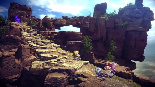 Star Ocean Second Story R Climbing A Mountain with Claude Rena Opera Ashton